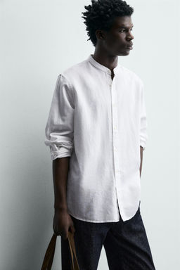LINEN - COTTON SHIRT - Zara фото 6