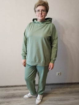 Костюм Шарлот (двухнитка)_300/оливковый - Ihomelux фото 19
