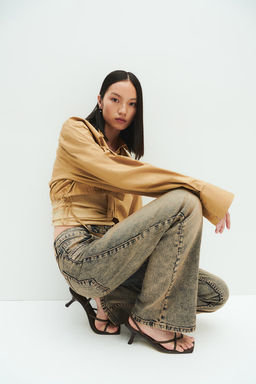 Flared Low Jeans - H&m фото 2