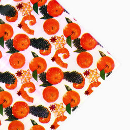 Цена за 20 шт. Бумага упаковочная тишью Мандарины, 50 66 см - Дарите счастье фото 5