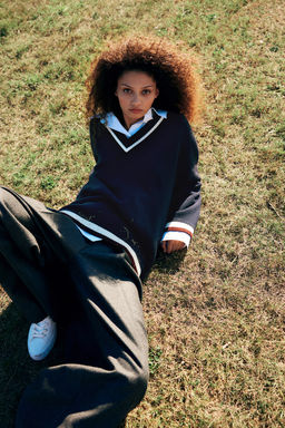 Jersey con escote en V