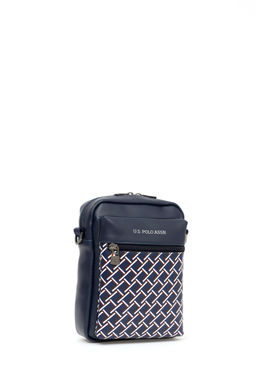 Темно-синяя сумка через плечо - U.s. polo assn фото 2