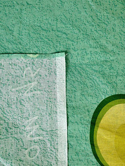 Простыня бязь на резинке - Авокадо 180х200х25