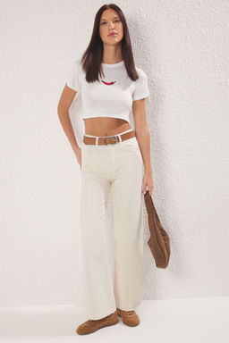 Mavi More Sustainable Yuksek Bel Wide Leg Jeans TWOSS25JE00054 - Trendyolmilla фото 6