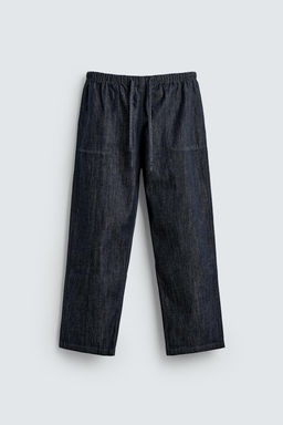 RELAXED FIT JOGGER JEANS - Zara фото 7