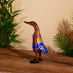 Сувенир «Утка в купальнике», 25 см, дерево