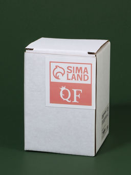 Органайзер для ватных дисков «BAMBOO», с крышкой, d=7×10.1 см, прозрачный, коричневый