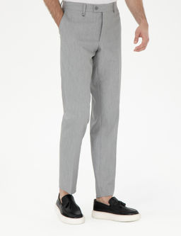 Gri Slim Fit Kuma_ Pantolon