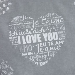 Постельное бельё Этель 1.5 сп Te amo (вид 1) 143 х 215 см,150 х 214 см, 70 х 70 - 2 шт, бязь  фото 3