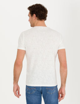 Белая облегающая футболка - Cacharel фото 5