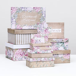 Набор коробок 10 в 1 Поздравляю!, 32.5 ? 20 ? 12.5 - 12 ? 7 ? 4 ( 1) см