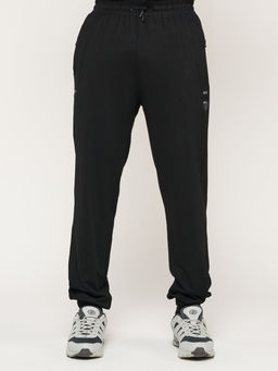 Брюки джоггеры спортивные большого размера мужские черного цвета 006Ch - FUYOUKAI фото 12