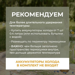 VAL BH-TB30 Термосумка 30 л, BOHO, шт