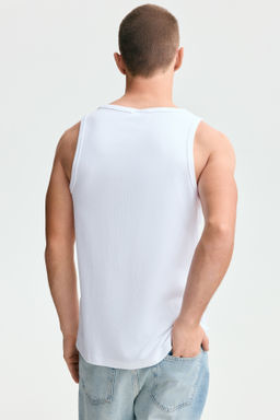 Camiseta sin mangas en canal? Slim Fit - H&m фото 7