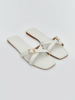 Leopar Desenli Kad?n Terlik