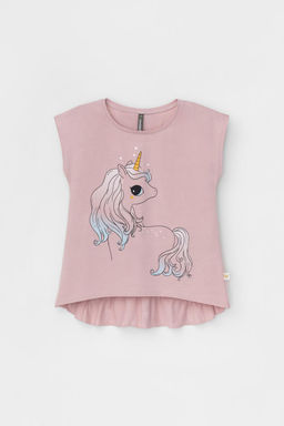 КР 302319/розово-сиреневый к449 фуфайка для дев - Crockid фото 2