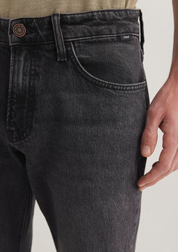 Jake Classic Denim Koyu Gri Jean Pantolon - Mavi фото 5