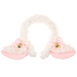 Карнавальный ободок «Ушки овечки», цвет белый