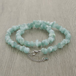 Ангелит Россыпь, галька маленькая разноразмерная, длина 45..50см - Agat77 фото 2