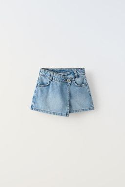 DENIM BERMUDA SKORT - Zara фото 2