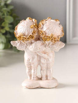 Фигурка полистоун «Ангелочки пара», 13×10×5 см