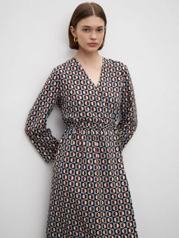 Платье с принтом, PL1078/reflect