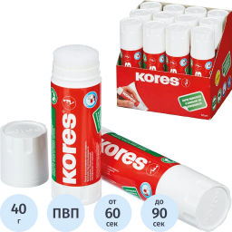 Клей-карандаш 40г KORES 12403  фото 2