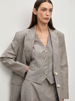 ЕМКА / Жилет приталенного кроя - Emka фото 4