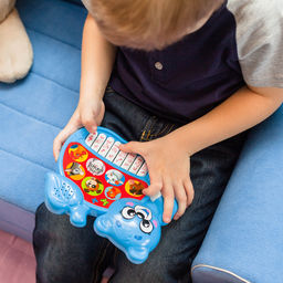 Музыкальная игрушка-пианино Любимый дружочек, ионика, 4 режима игры, работает от батареек - Zabiaka фото 5