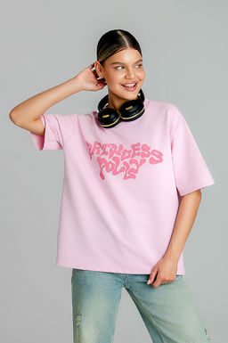 Арт. 3-303 Футболка женская  44-50 (4 шт) Цвет:розовый