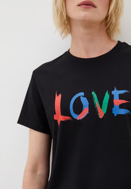 Футболка женская 12411-42025 black - Eleganzza фото 6