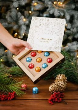 ? Москва ? Кедровый грильяж ассорти, 120 г  черника, клюква, облепиха в подарочной обложке - Сибирский кедр фото 2