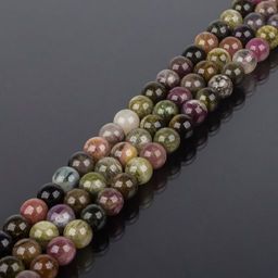 Бусины для украшений из Турмалина микс (48 бусин) 39 см