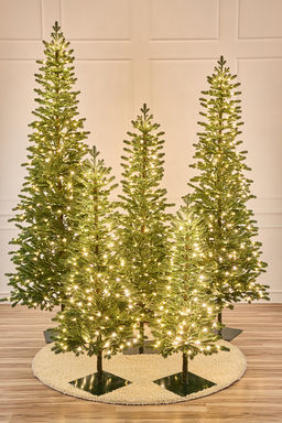 Ель искусственная литая с лампочками Тикко 1,55 м - Max christmas фото 2