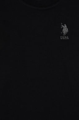 Erkek _ocuk Siyah Basic Bisiklet Yaka Sweatshirt Sepette S_rpriz _ndirim - U.s. polo assn фото 3
