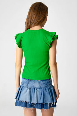 Арт. 3401/6 Футболка женская 42-50 (5 шт) Цвет:зеленый - Калинка фото 7