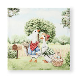 Набор кухонный Family picnic: скатерть 150×220 см ± 3 см с ВГМО, салфетки 40×40 см - 12 шт., 100% хлопок