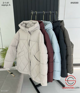 Женская стёганная куртка с капюшоном - Bruno фото 7