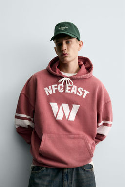 NFL WASHINGTON COMMANDERS HOODIE - Zara фото 6