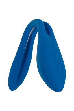 Многофункциональный вибратор для пар Satisfyer Elastic Game, синий  фото 7