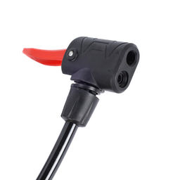 Насос ножной с манометром COMIRON FUJIN 3, стальная рама, стальной цилиндр Presta-Schrader-Dunlop, 8,3 бар. Три поршня. /уп 10 - Галеонтрейд фото 5