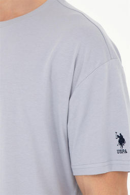 Мужская серая футболка - U.s. polo assn фото 7