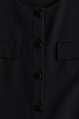 Cardigan de punto con bolsillos decorativos - H&m фото 7