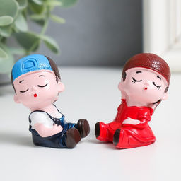 Цена за 4 шт. Сувенир полистоун "Детский сад - первая симпатия"  МИКС 5,5х5,5х4 см