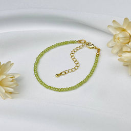 Браслет из Хризолита 18,5 см +