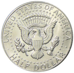 1/2 доллара (50 центов) 1968 года D США