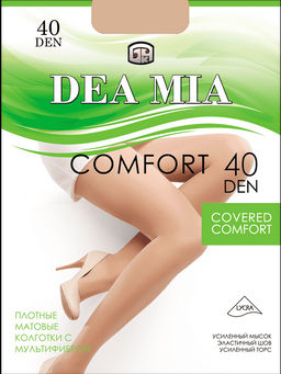 Колготки классические DEA MIA COMFORT 40 natural