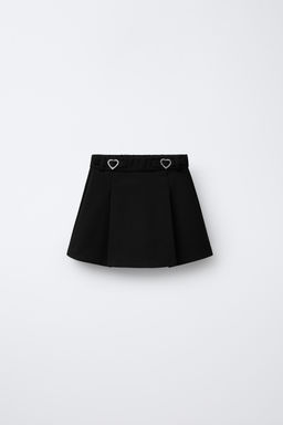 BERMUDA SKORT WITH SHIMMER HEARTS