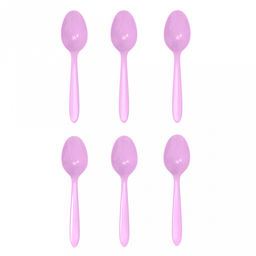 Ложка пластмассовая Пикник 16x4,5см, набор 6шт, полипропилен (Россия) - Домашняя мода фото 4