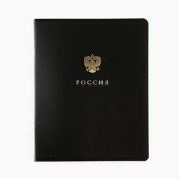 Цена за 3 шт. Тетрадь в клетку, 48 л., А5, на скрепке, блок №1 Патриотизм тиснение, МИКС - Artfox study фото 7